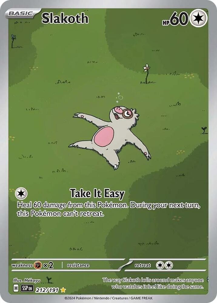 Slakoth - 212/191 - SV: Surging Sparks