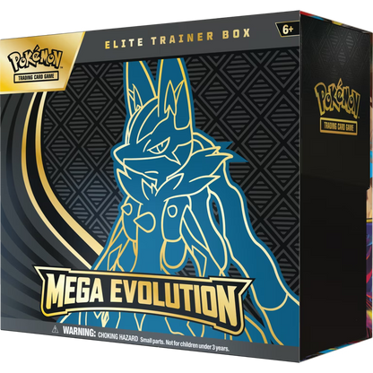 Mega Evolution: Elite Trainer Box (MEGA LUCARIO)
