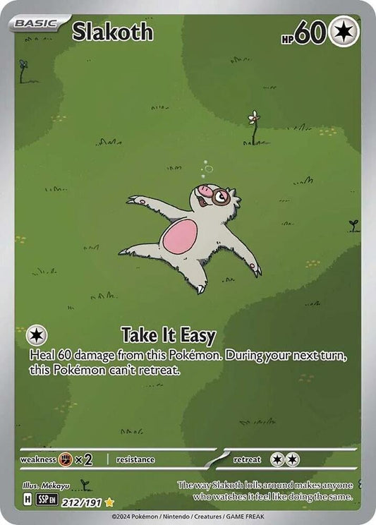 Slakoth - 212/191 - SV: Surging Sparks