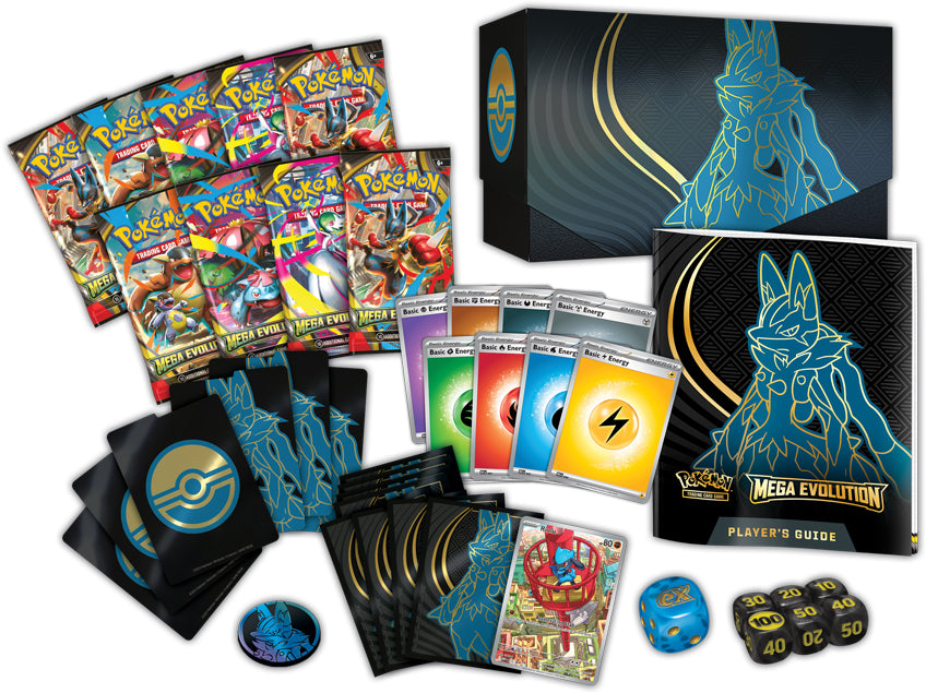 Mega Evolution: Elite Trainer Box (MEGA LUCARIO)